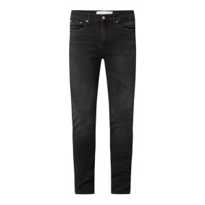 Jeansy o kroju Skinny Fit z dodatkiem streczu
