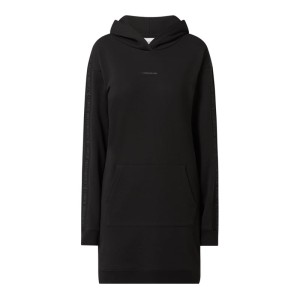 Sukienka z dzianiny dresowej z kapturem