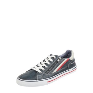 Sneakersy z imitacji skóry welurowej