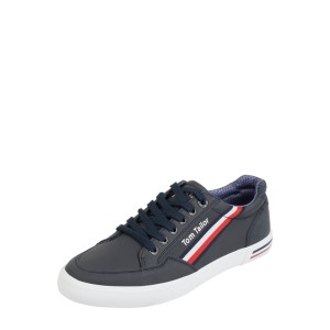 Sneakersy z materiału skóropodobnego