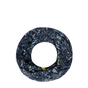 Szal kominowy z kwiatowym wzorem