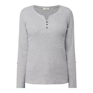 Koszulka serafino ze wzorem w paski