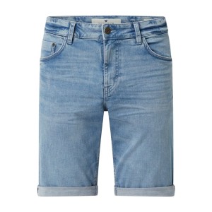 Szorty jeansowe o kroju regular slim fit z dodatkiem streczu model ‘Josh’