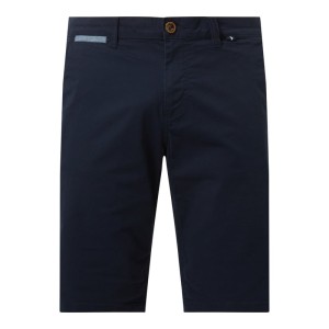 Szorty chinosy o kroju regular slim fit z dodatkiem streczu model ‘Josh’