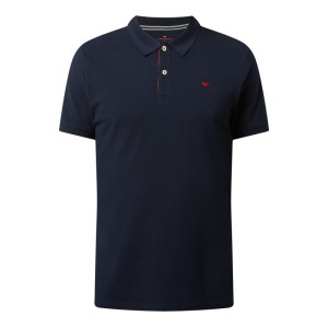 Koszulka polo z bawełny z wyhaftowanym logo