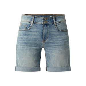 Szorty jeansowe o kroju slim fit z dodatkiem streczu model ‘Alexa’