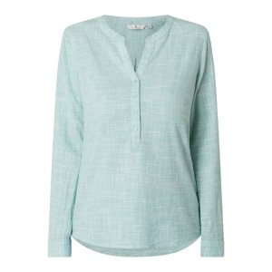 Bluzka z kołnierzem z lamówką