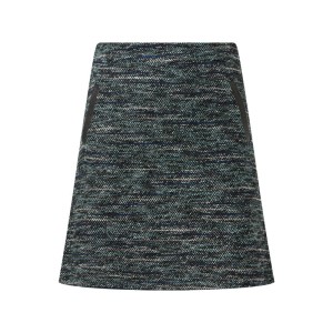 Spódnica mini z imitacji bouclé