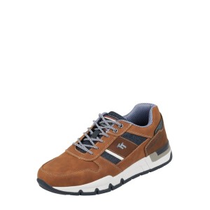 Sneakersy z materiału skóropodobnego