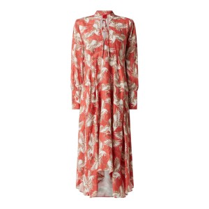 Sukienka z mieszanki cupro i wiskozy model ‘Kaflore’