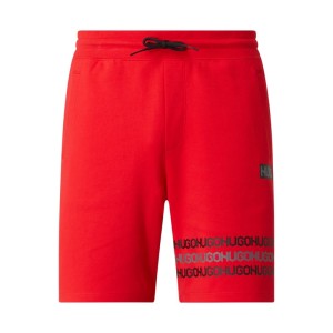 Szorty z dzianiny dresowej z bawełny model ‘Dakumi’