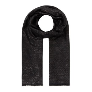 Szal ze wzorem z logo