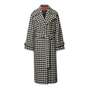 Płaszcz wełniany ze wzorem w pepitkę model ‘Mirianas’