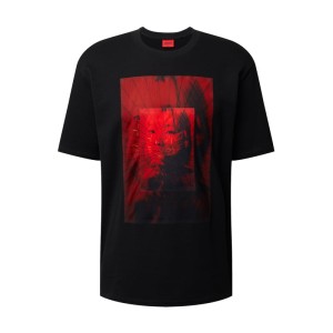 T-shirt z bawełny model ‘Duzuki’