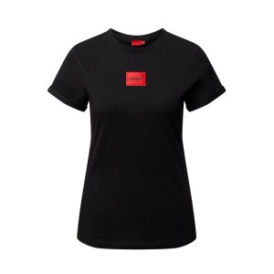 T-shirt o kroju slim fit z bawełny ekologicznej