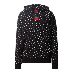 Bluza z kapturem ze wzorem w kropki model ‘Dasara’