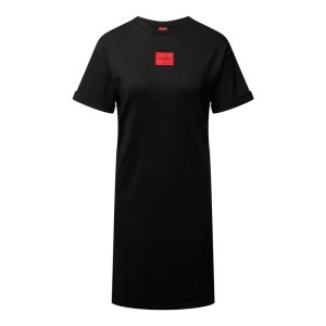 Sukienka z dzianiny dresowej z obniżonymi ramionami model ‘Meyle’