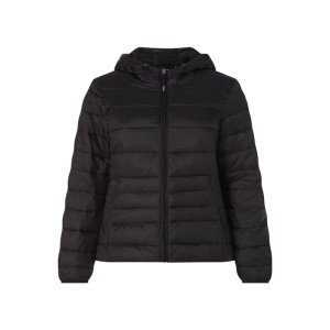 Kurtka pikowana PLUS SIZE z kapturem model ‘Mikkola’