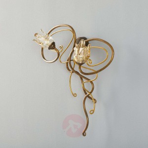 Szlachetna 1-punktowa lampa ścienna MONIQUE