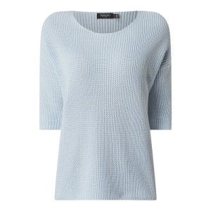 Sweter o kroju oversized z rękawem o dł. 3/4