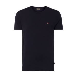 T-shirt z wyhaftowanym logo