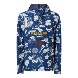 Kurtka o kroju regular fit zakładana przez głowę model ‘Rainforest’