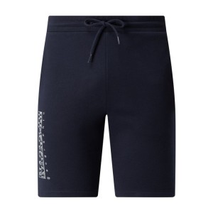 Szorty z dzianiny dresowej z logo model ‘Nallar’