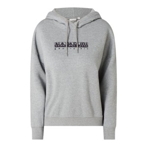 Bluza z kapturem i wyhaftowanym logo model ‘Bebel’