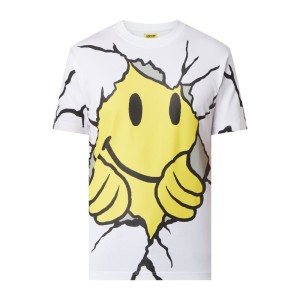 T-shirt z nadrukiem model ‘Wall Breaker’