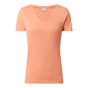 T-shirt z mieszanki bawełny i modalu model ‘Bea’