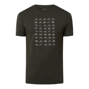 T-shirt o kroju regular fit z bawełny model ‘Jaames’