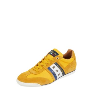 Sneakersy ze skóry welurowej i siateczki model ‘Imola’