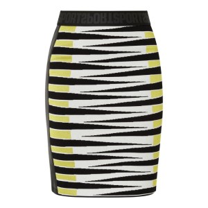 Spódnica ołówkowa z paskiem z logo