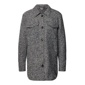 Kurtka z dzianiny z kieszeniami na piersi