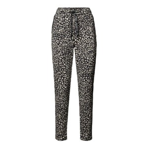 Spodnie dresowe z bawełny ze wzorem na całej powierzchni