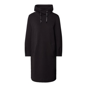 Sukienka dresowa ze stójką w kopertowym stylu