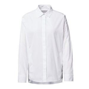 Bluzka z listwa guzikową z plisą