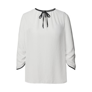 Bluzka z marszczonymi rękawami o dł. 3/4