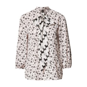 Bluzka z wiązaniem pod szyją