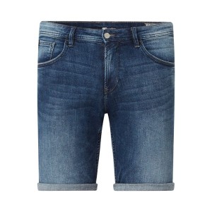 Szorty jeansowe o kroju regular fit z dodatkiem streczu