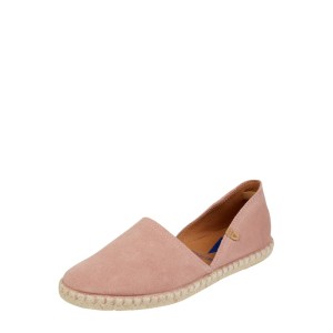 Espadryle z imitacji skóry welurowej model ‘Carmen’