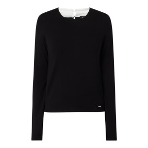 Sweter z efektem 2 w 1