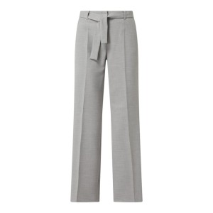 Spodnie materiałowe z dodatkiem streczu model ‘Charlotte’