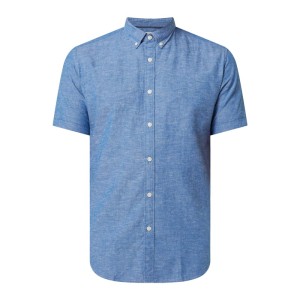 Koszula lniana o kroju regular fit