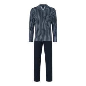 Piżama o kroju comfort fit z bawełny