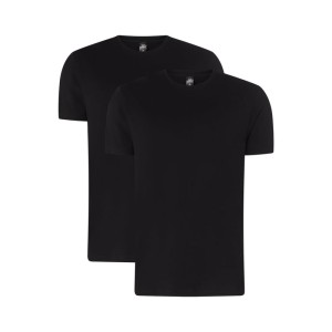 T-shirt z bawełny w zestawie 2 szt.