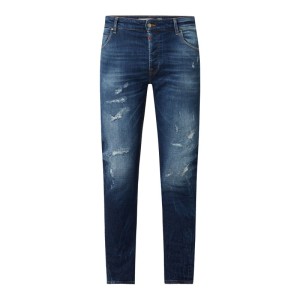 Jeansy o kroju regular fit z dodatkiem streczu model ‘Billy’