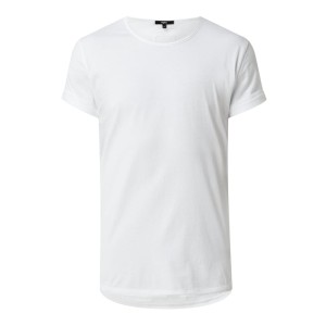 T-shirt z efektem sprania model ‘Milo’