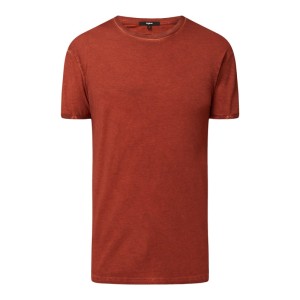 T-shirt z bawełny model ‘Zander’