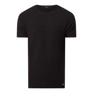 T-shirt z bawełny model ‘Zander’